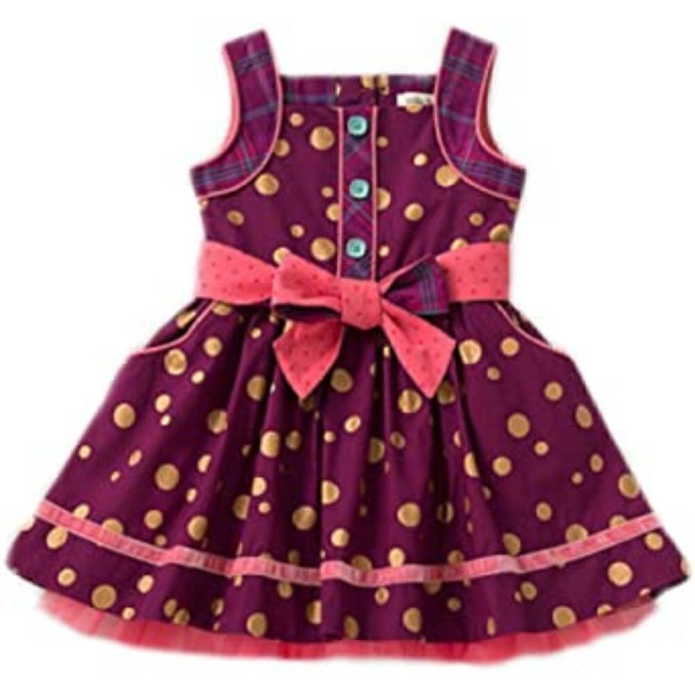 Matilda Jane Shimmer Magenta Gold Dress Sz 8 Nicoletta fancy dress Friends Forev